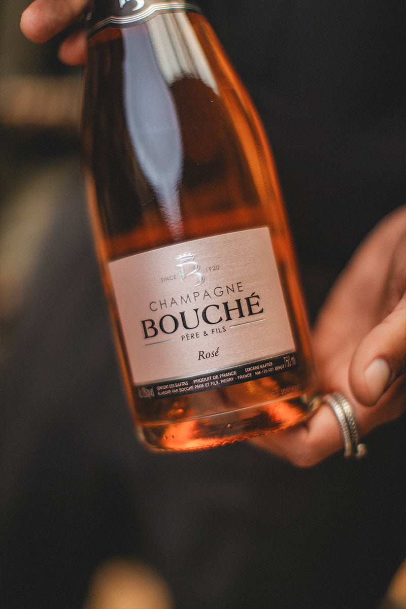 Daniel Melzer Champagne Bouché Père & Fils rose Champagner Guter wein Geile Weine close up