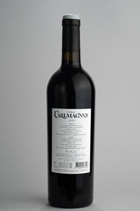 2020 Château Carlmagnus Imagine Fronsac Französischer Rotwein arnaud roux oulie Flasche Rückansicht Etikett