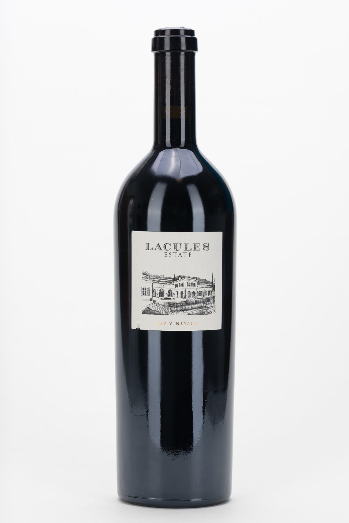 2021 Lacules Estate Merlot Peloponnes Griechischer Rotwein Flasche Frontansicht