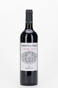 2019 Château Marquis de Terme Margaux Bordeaux Flasche Frontansicht